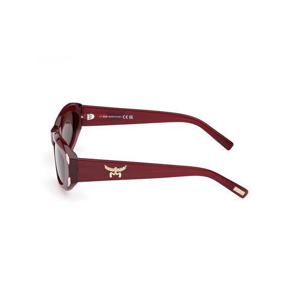 NEW!!! MCM MW0006 69A Burgundy Oval Sunglasses Authentic main image 9